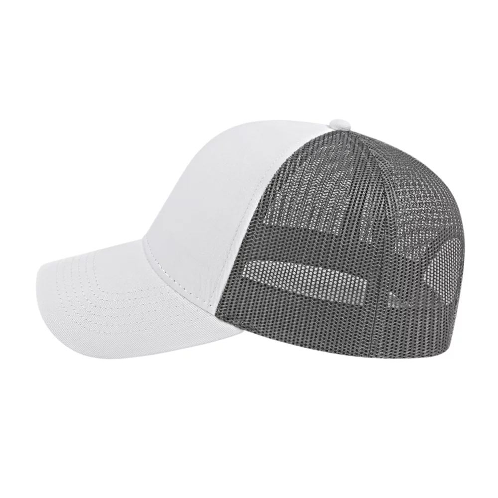 Casquette de camionneur bicolore Cap America en maille à l'arrière