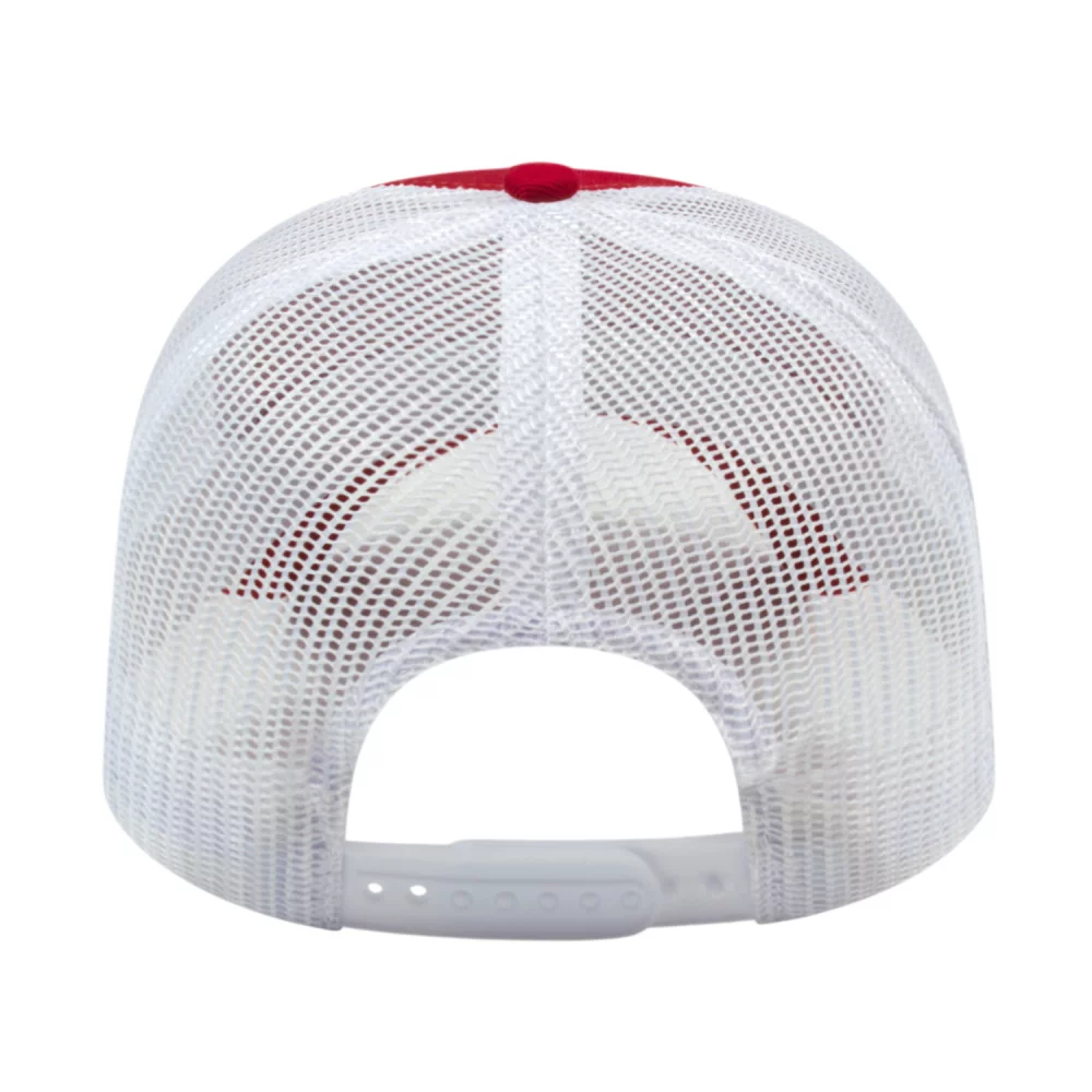 Casquette de camionneur bicolore Cap America en maille à l'arrière