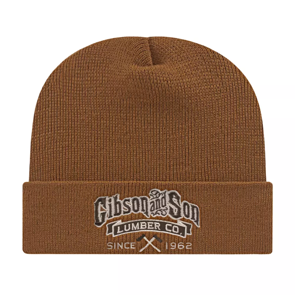 Bonnet tricoté Cap America avec revers