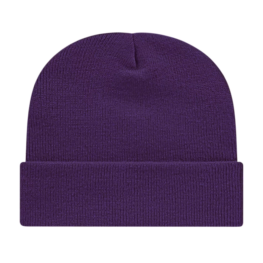 Bonnet tricoté Cap America avec revers