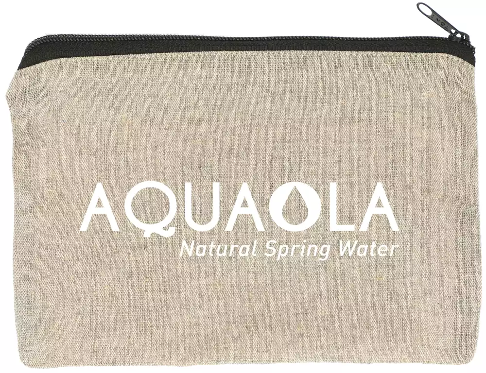 Pochette en sergé de coton recyclé 5 oz