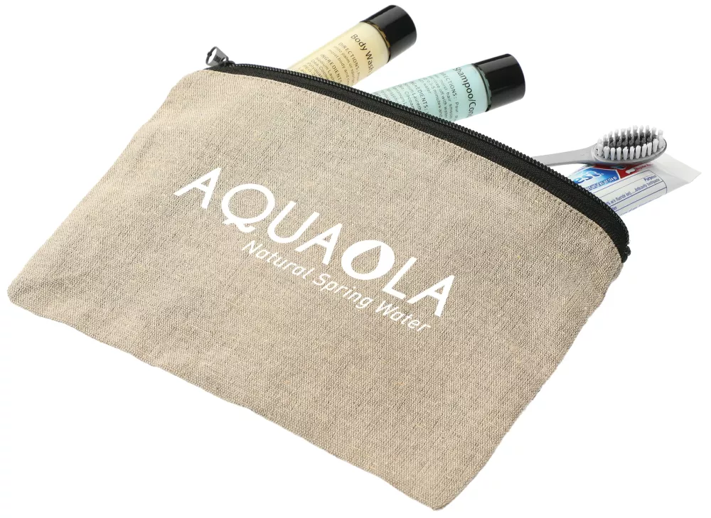 Pochette en sergé de coton recyclé 5 oz