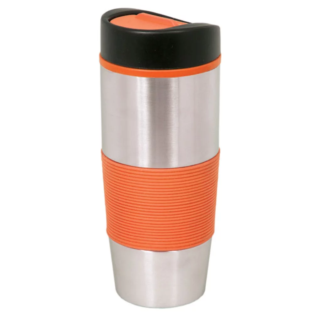 Gobelet de voyage en acier inoxydable de 500 ml (17 oz liquides).