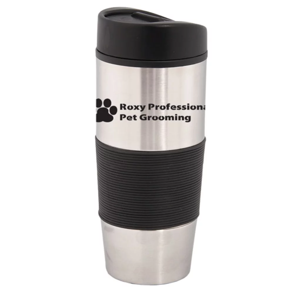 500 Ml. (17 Fl. Oz.) Stainless Steel Travel Tumbler