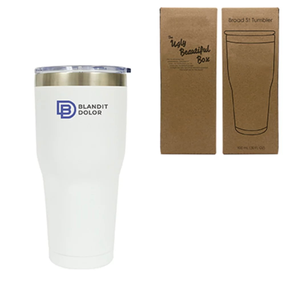 Gobelet en acier inoxydable de 900 ml (30 oz liquides) sur Broad St.