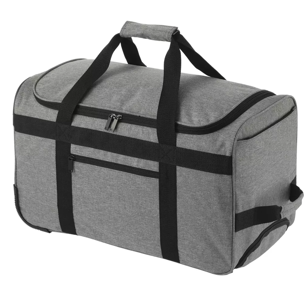 Sac de voyage à roulettes en graphite recyclé