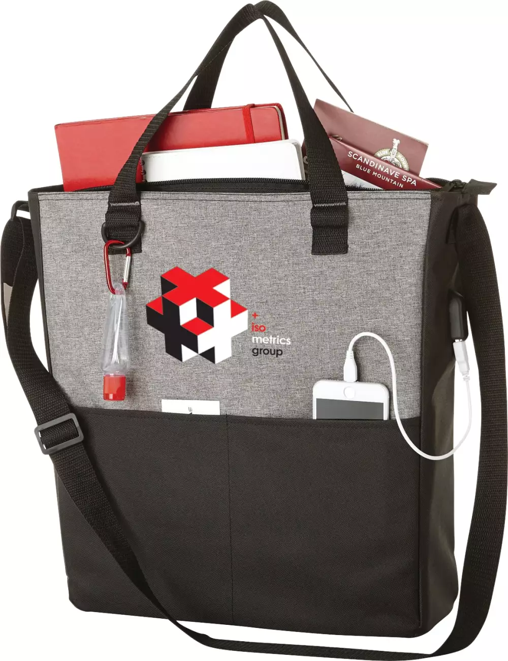 Sac fourre-tout Cameron avec port USB