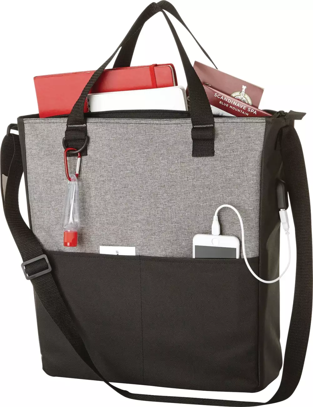 Sac fourre-tout Cameron avec port USB