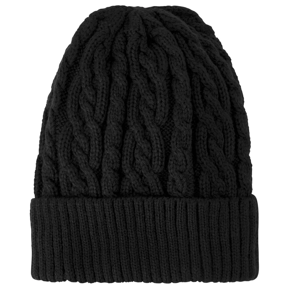 Bonnet tricoté à revers unisexe optimal