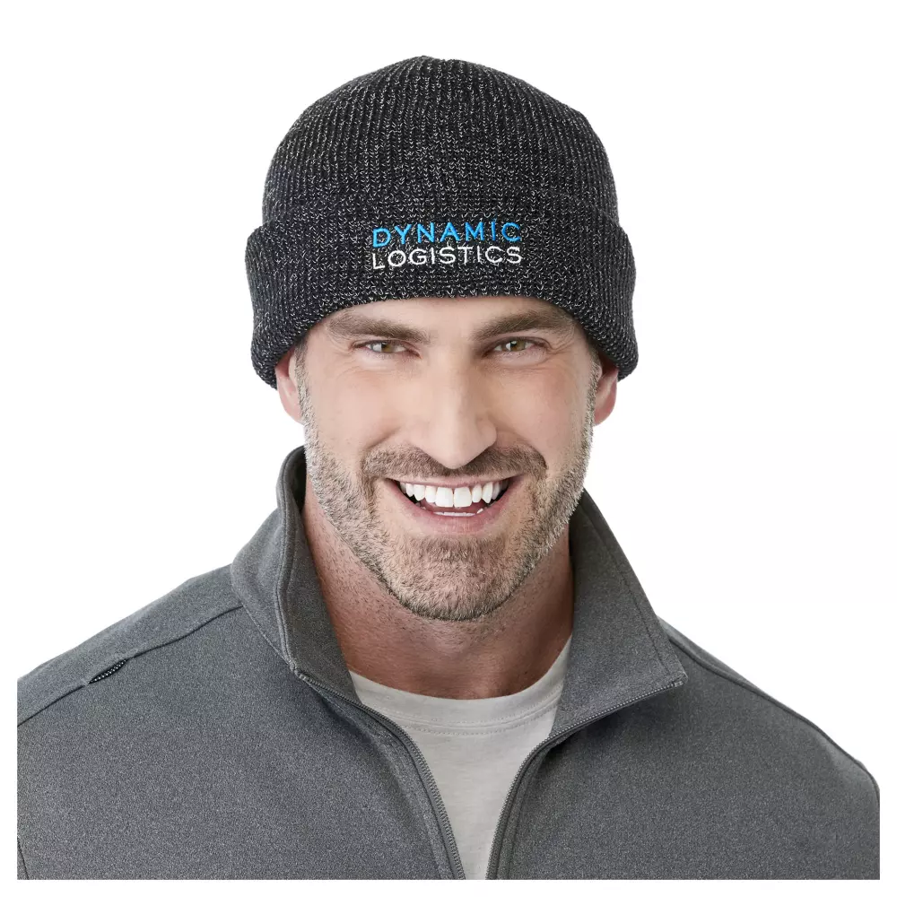 Bonnet tricoté réfléchissant unisexe