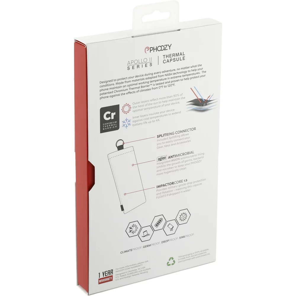 Phoozy Apollo II avec antimicrobien