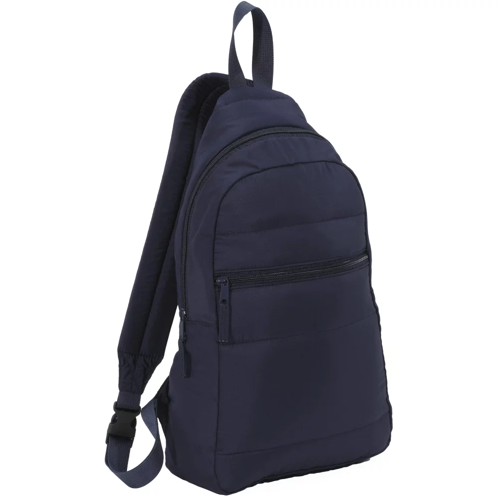 Recycled Puffer Sling Backpack