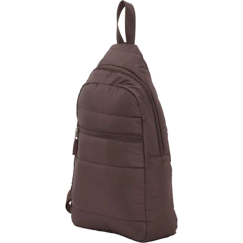 Recycled Puffer Sling Backpack
