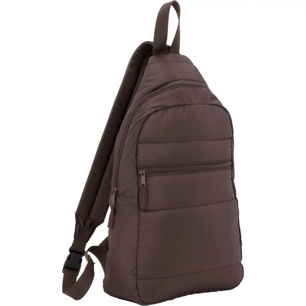 Recycled Puffer Sling Backpack