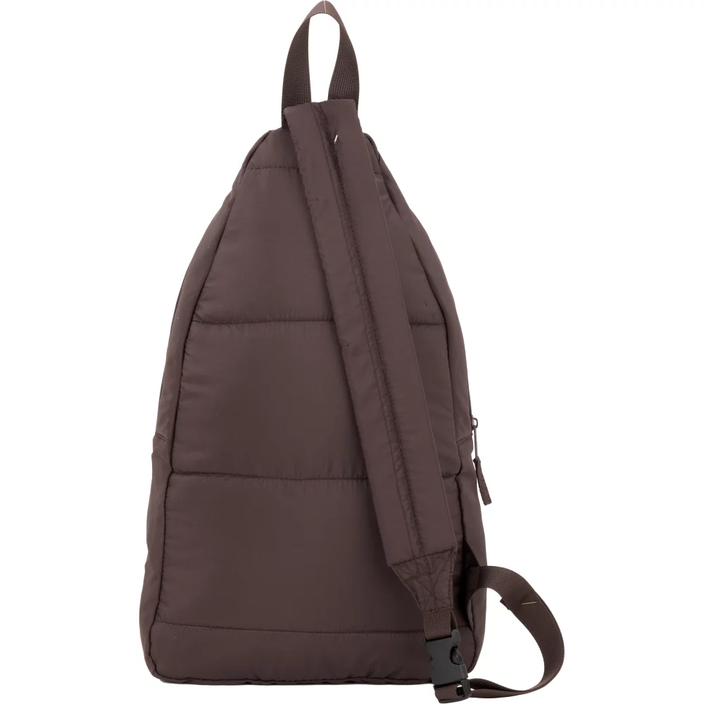 Recycled Puffer Sling Backpack