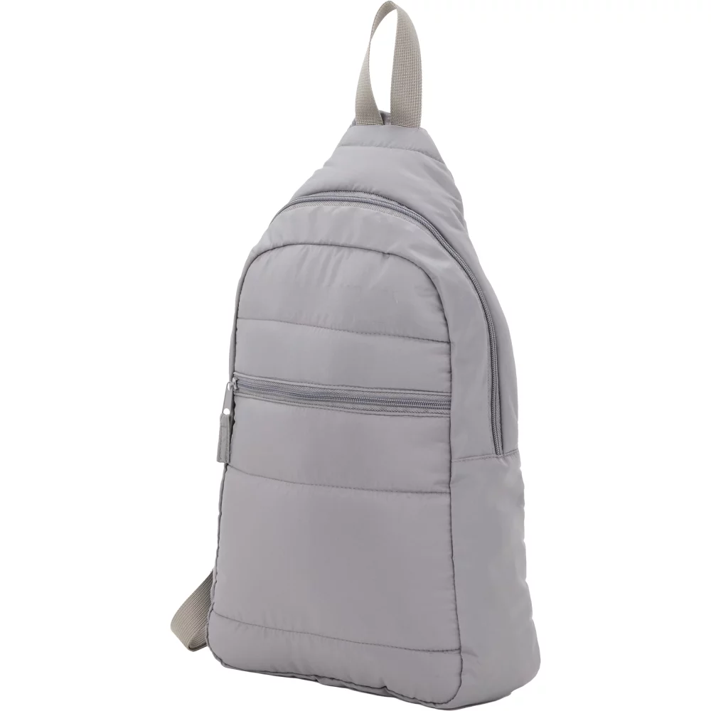 Recycled Puffer Sling Backpack
