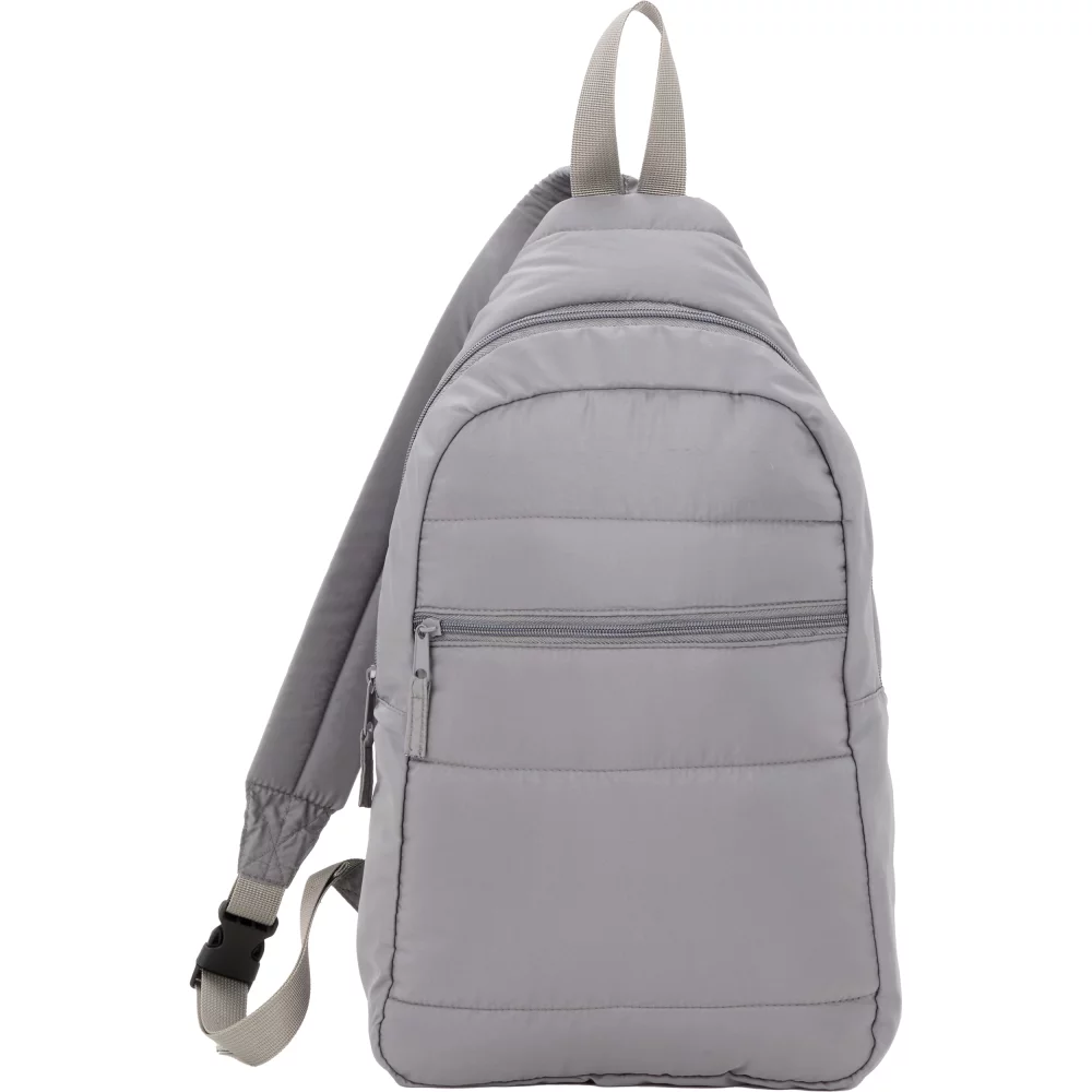 Recycled Puffer Sling Backpack