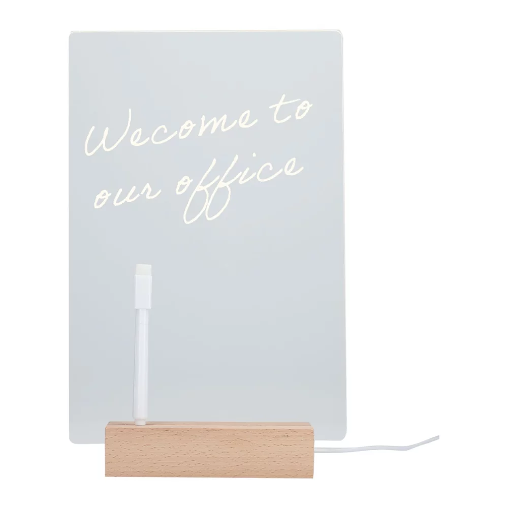 Note Brite Acrylic Dry Erase Board
