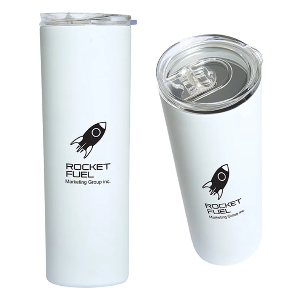Gotham Tower 600 Ml. (20 Fl. Oz.) Stainless Steel Travel Tumbler