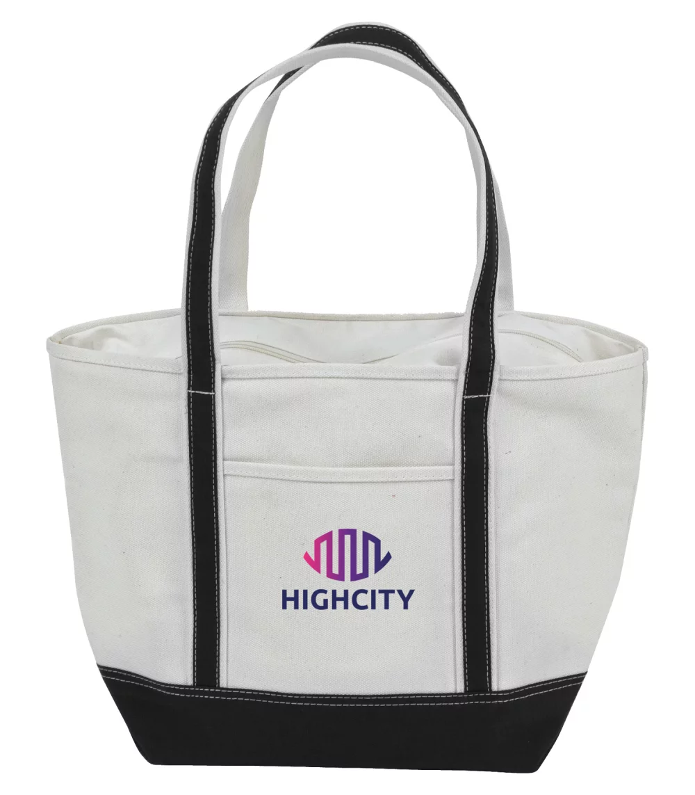 Zippered Boat Tote