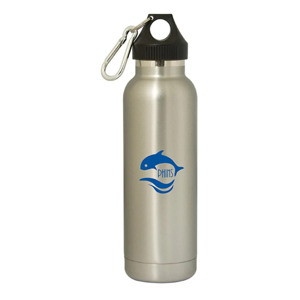 Bouteille en acier inoxydable Skylark de 500 ml (17 oz liquides) avec isolation sous vide.
