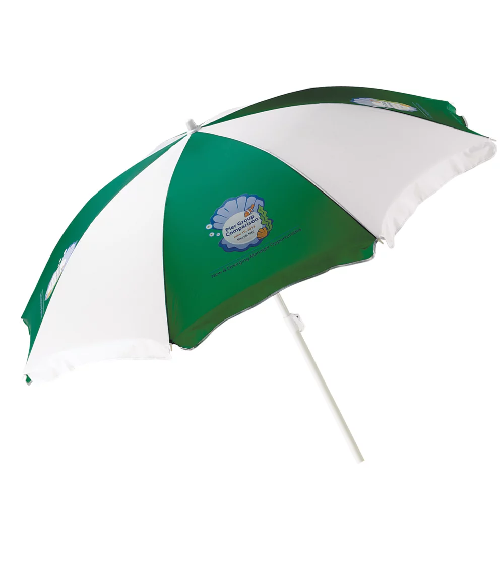 Parasol de plage en aluminium de 6 pieds