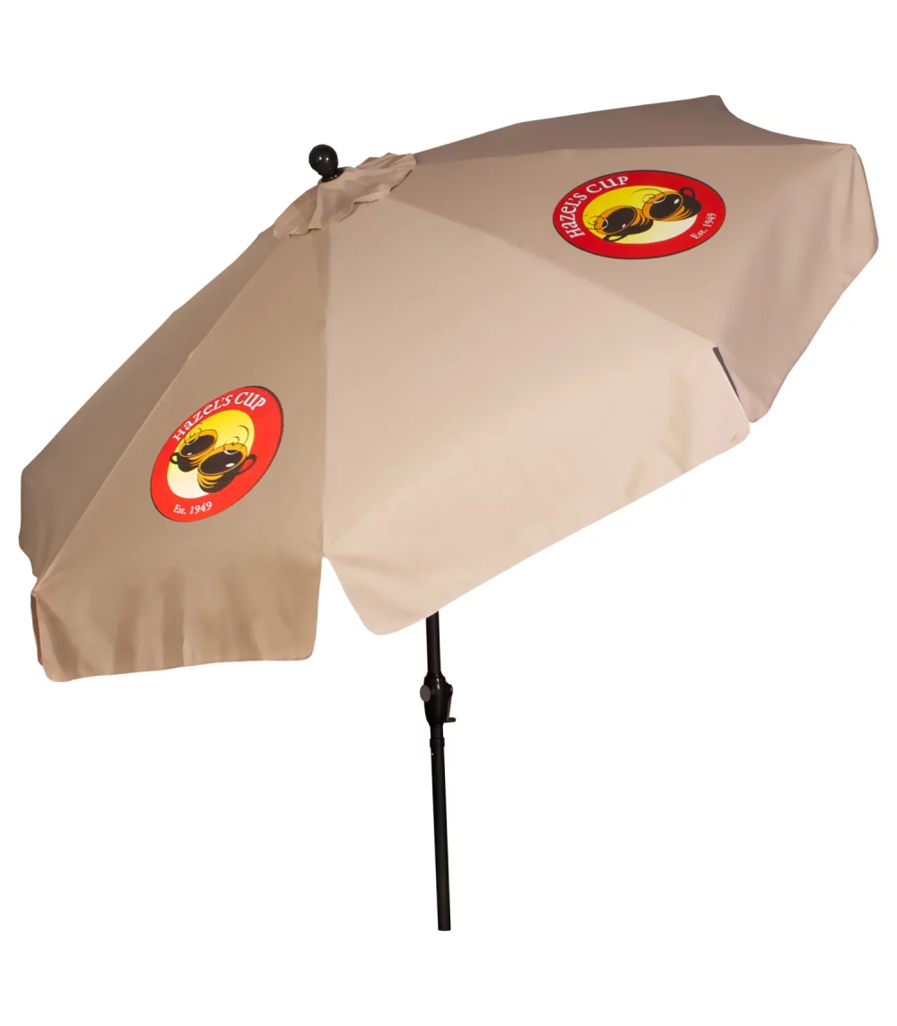 Parasol de marché en aluminium de 9 pieds
