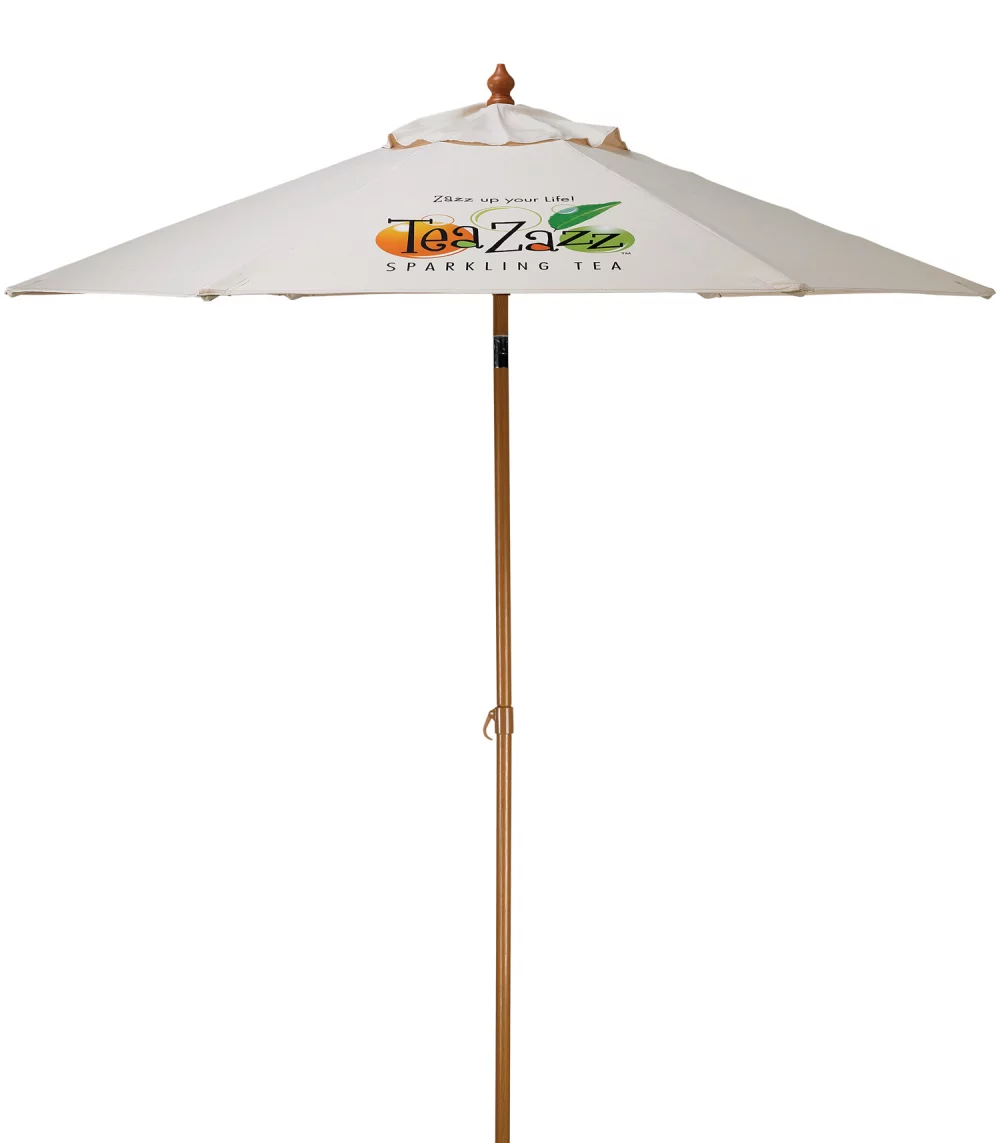 Parasol de marché en acier de 7 pieds