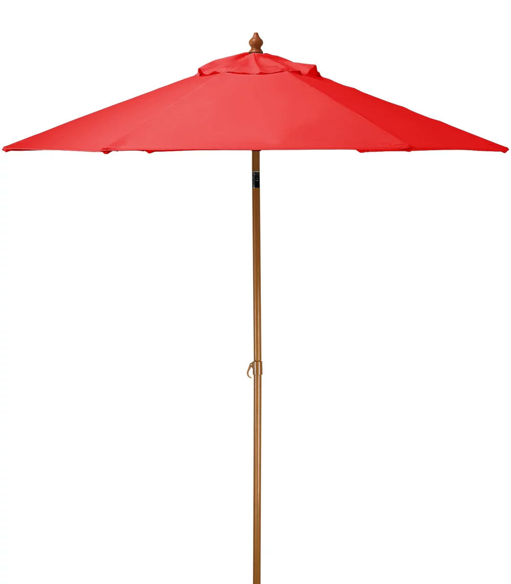 Parasol de marché en acier de 7 pieds