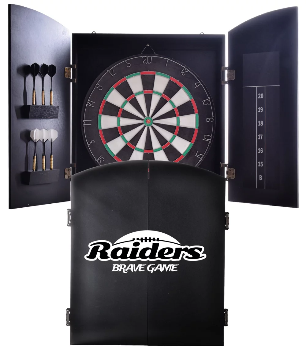 Dartboard with Cabinet