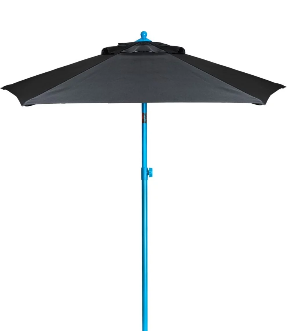Parasol de marché en acier coloré de 7 pieds