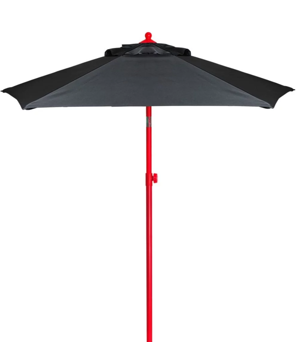 Parasol de marché en acier coloré de 7 pieds