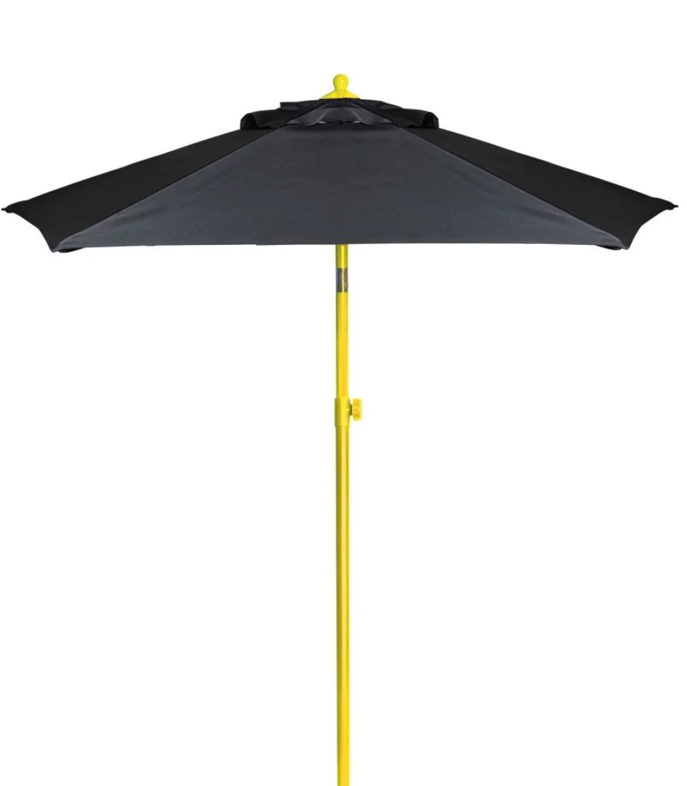 Parasol de marché en acier coloré de 7 pieds