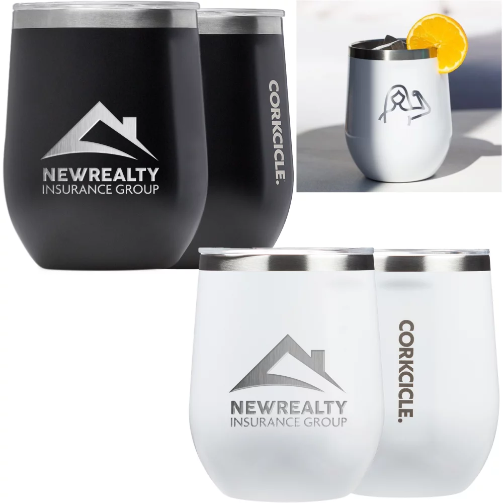 Verre à vin sans pied Corkcicle Classic 12 oz