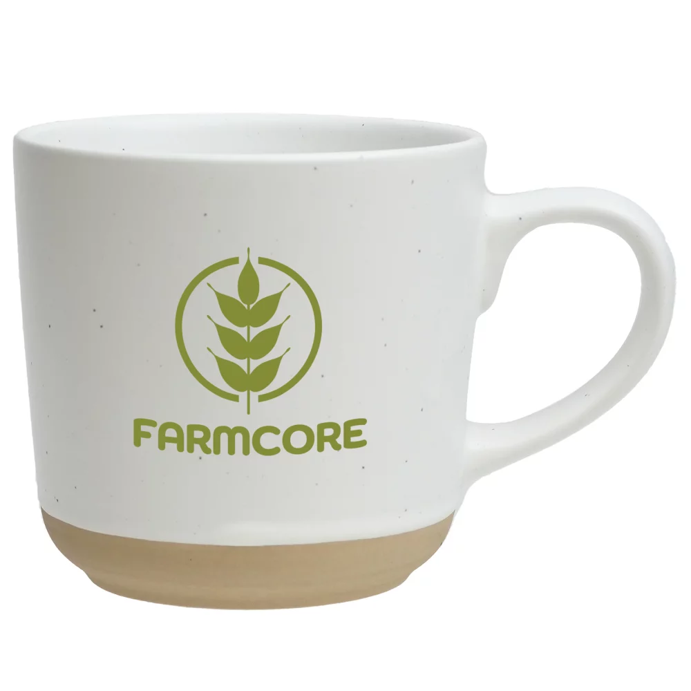 Tasse en céramique Okanagan Speckled de 400 ml (13,5 oz liquides)