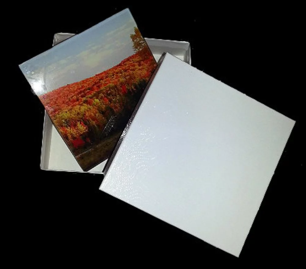 Sous-verres en verre - Lot de 4