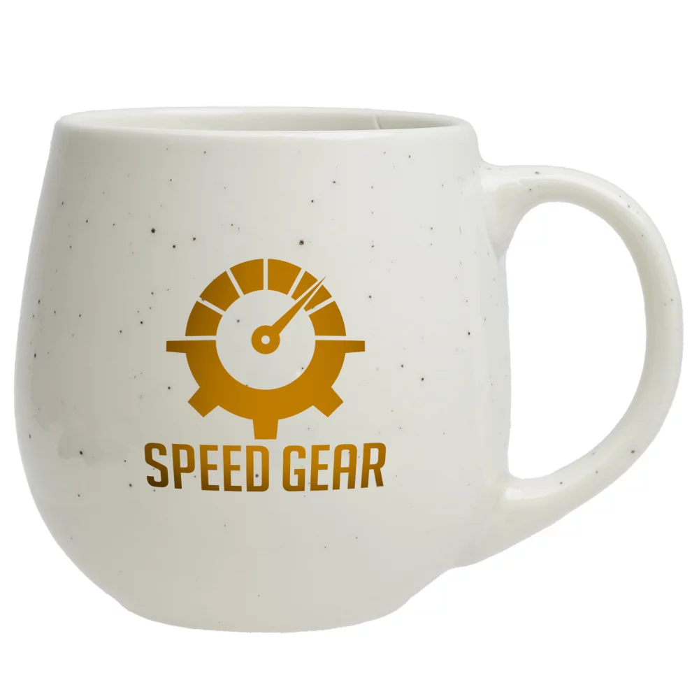 Tasse en porcelaine de Nouvelle-Chine Kootenay Speckled 520 ml (17,6 oz liquides)