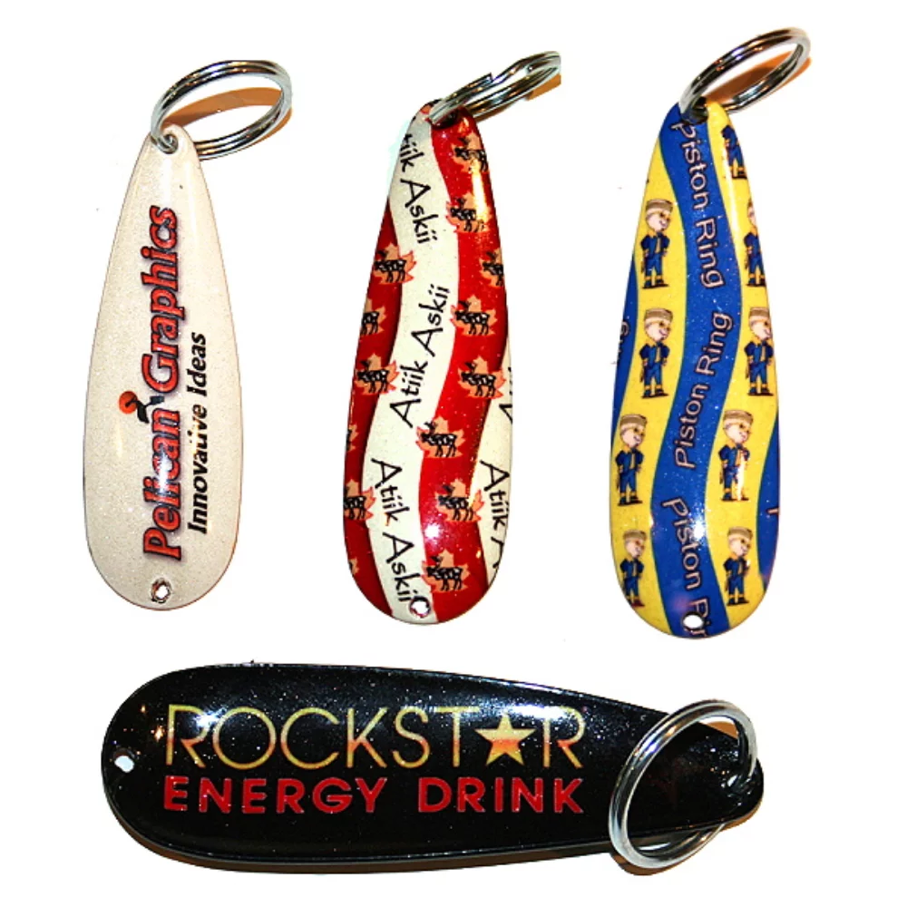 2 7/8" Fishing Lure Key Chain