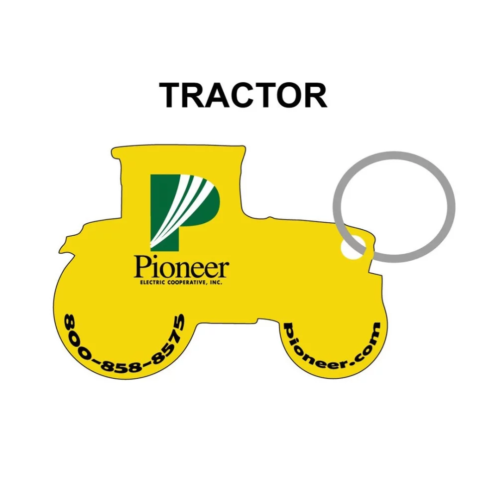 Agricultural Key Chain - Tractor