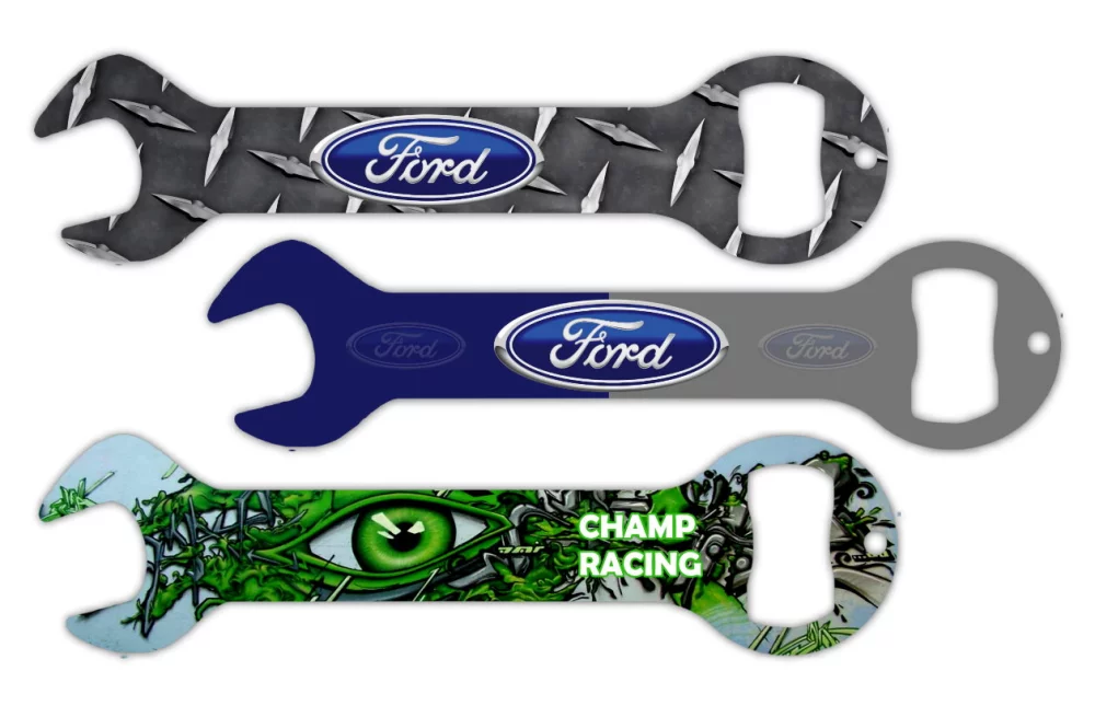 Ouvre-bouteille en forme de clé anglaise