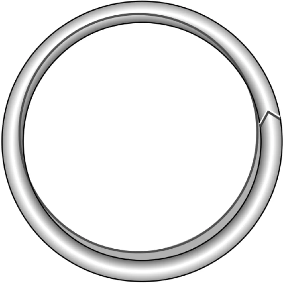 Attache rapide pour étiquette de porte-clés