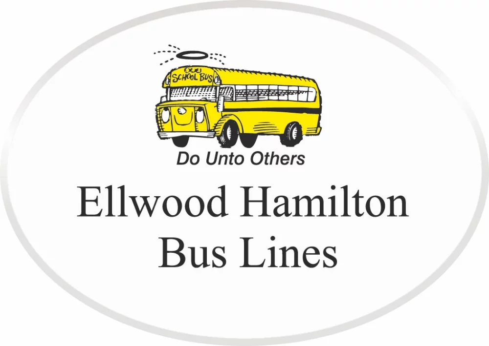 Promotional Badges / Oval (3"x2 1/8")