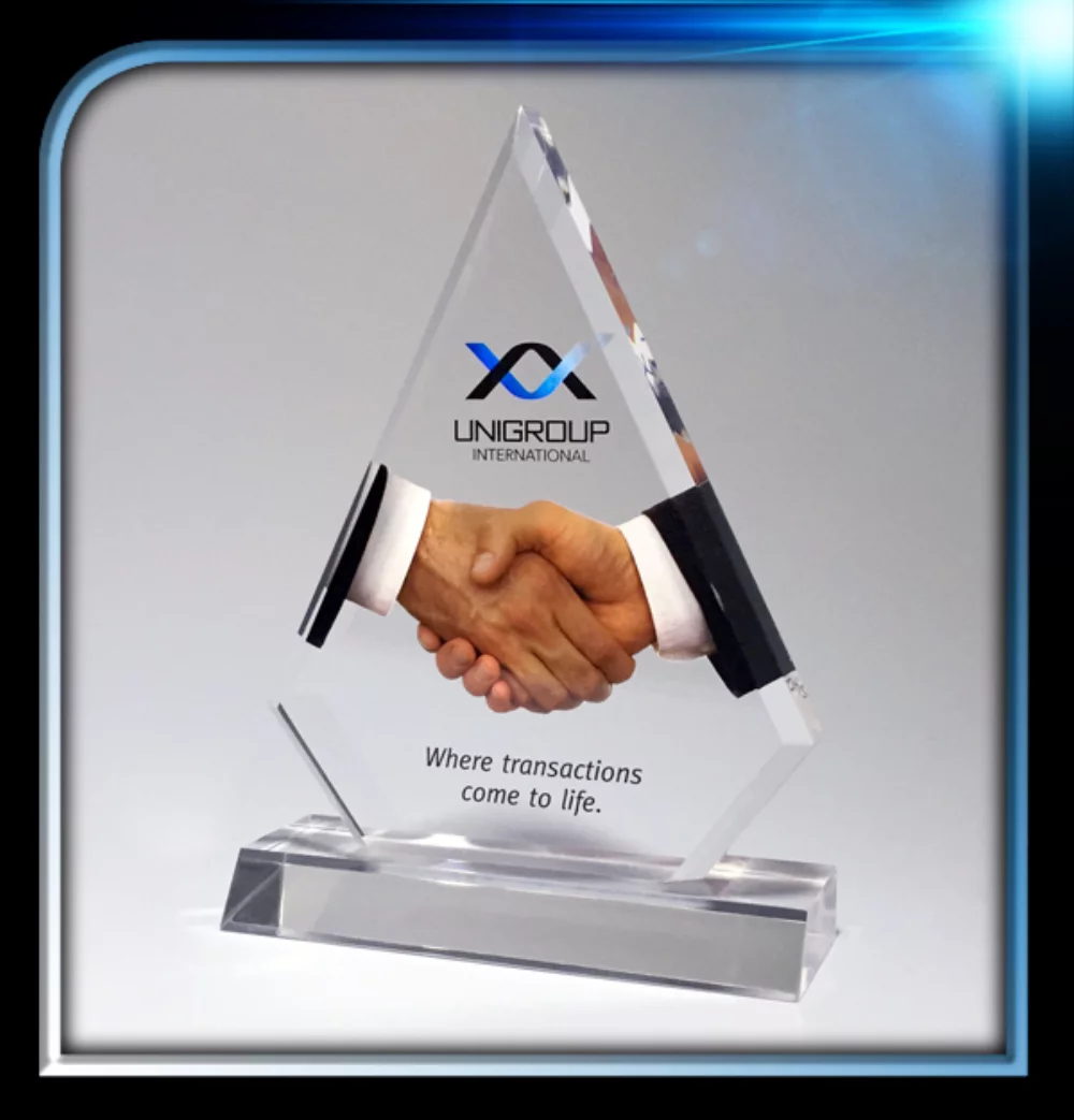 Executive Series Arrowhead Award w/Base (5 1/2"x7"x3/4")