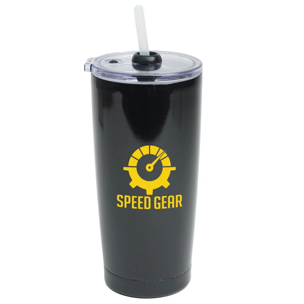 Gobelet Revelstoke de 600 ml (20 oz) avec paille