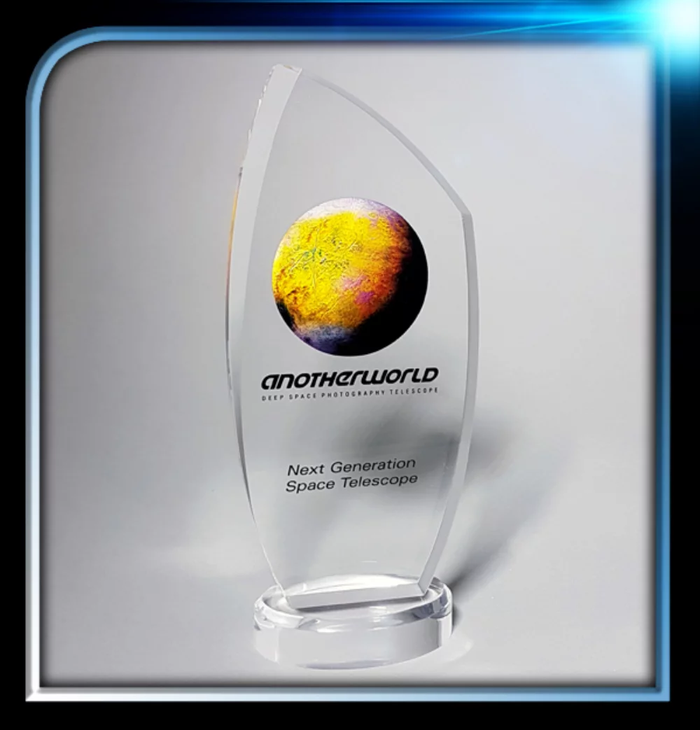Clear Executive Acrylic Award (3 1/2" x 7 1/2" 3/4")