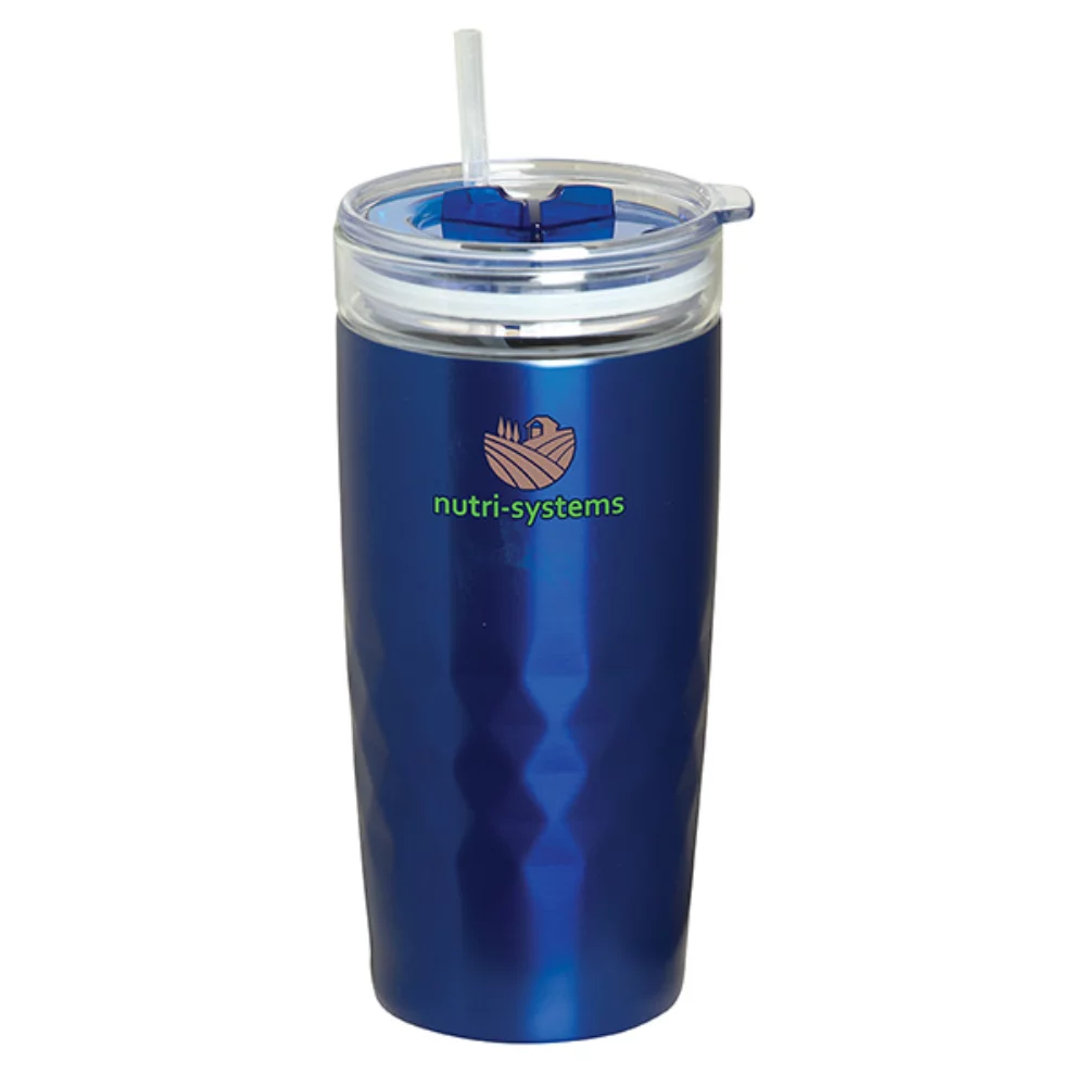 Gobelet de voyage Ronbo 450 ml (15 oz liquides) avec doublure en verre