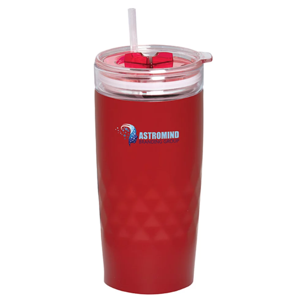 Gobelet de voyage Ronbo 450 ml (15 oz liquides) avec doublure en verre