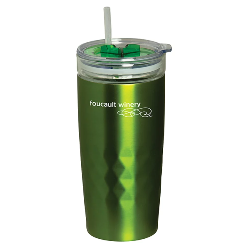 Ronbo 450 Ml. (15 Fl. Oz.) Travel Tumbler With Glass Liner