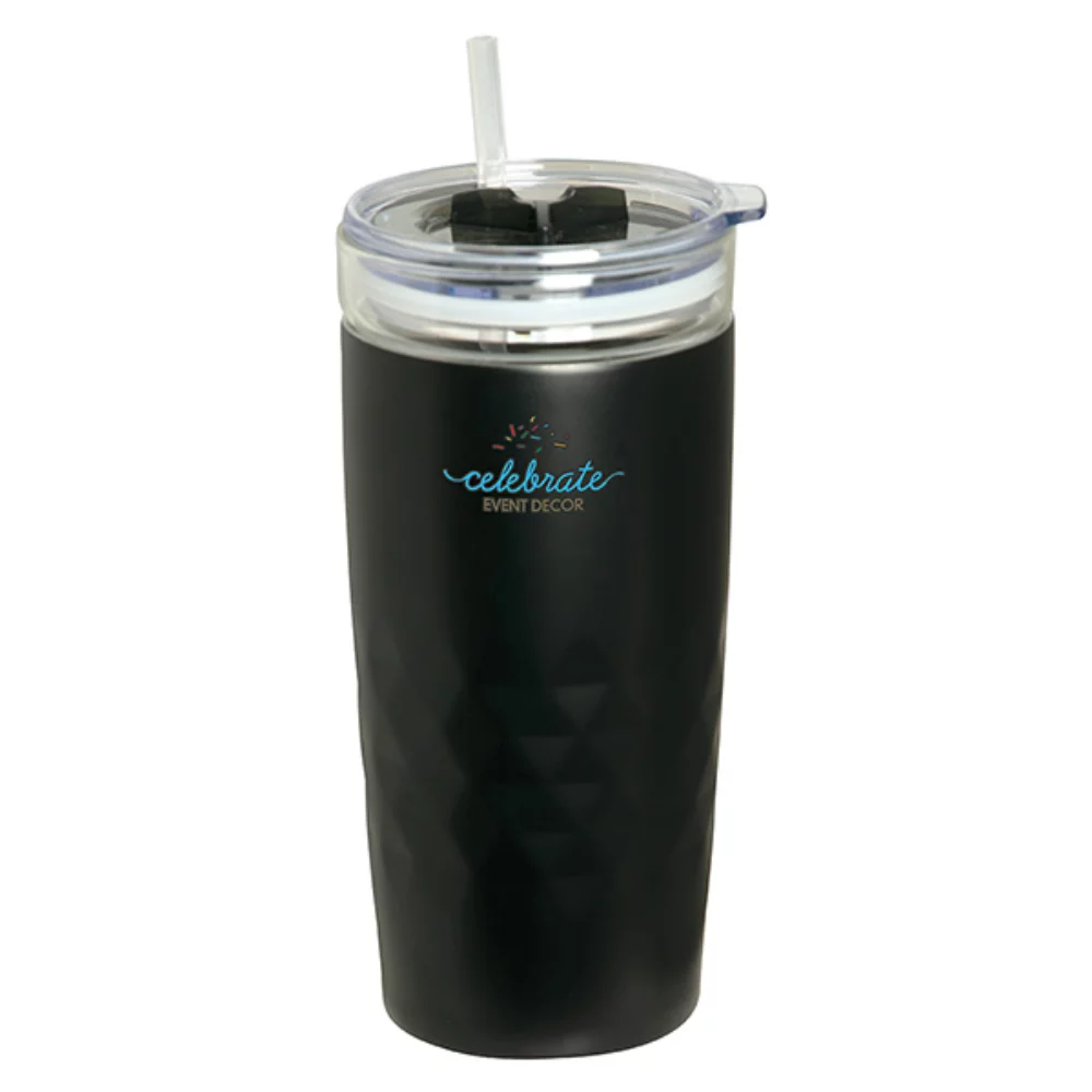 Ronbo 450 Ml. (15 Fl. Oz.) Travel Tumbler With Glass Liner