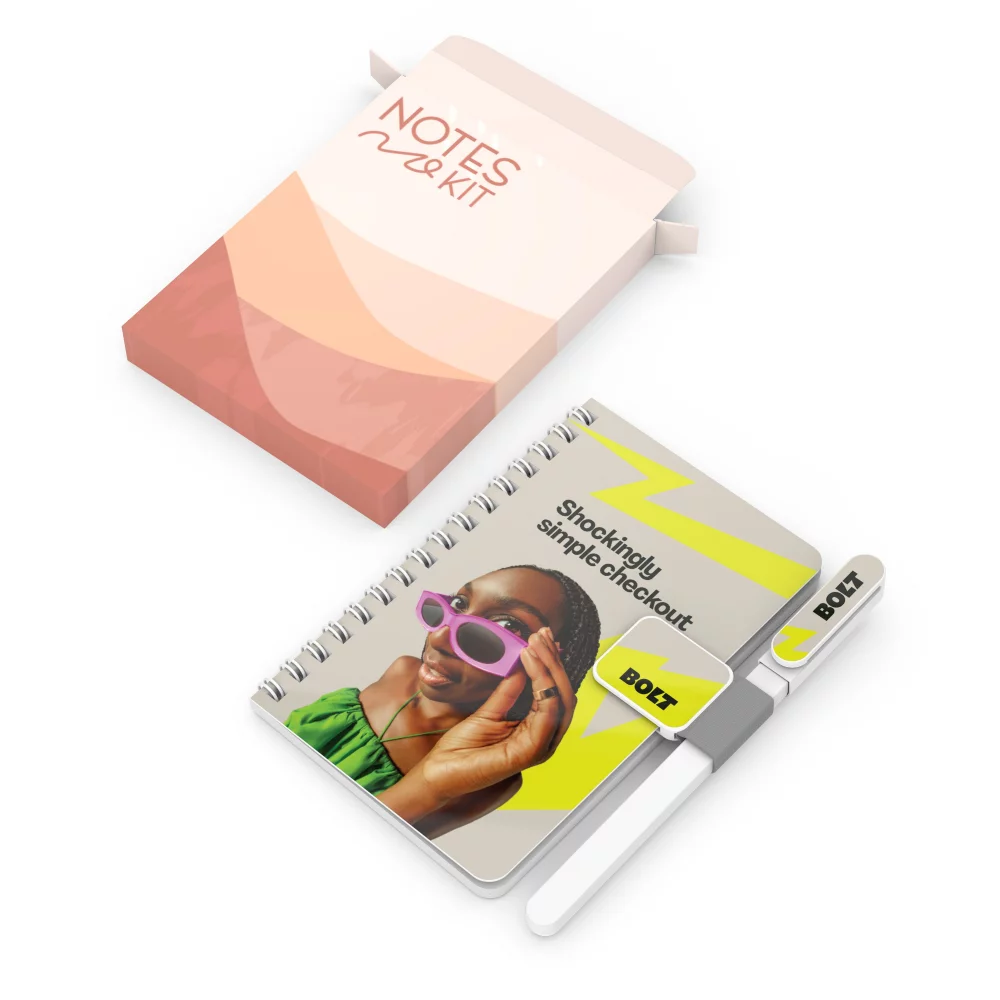 Carnet de notes Kit (carnet à reliure latérale)
